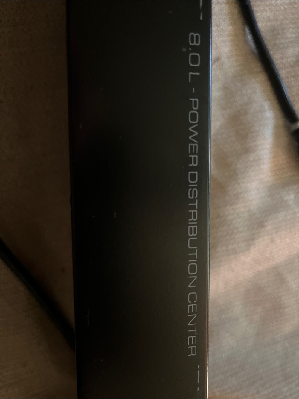 Black Desktop Audio/Control Rack Unit  Power  Distribution Center - Picture 4 of 4